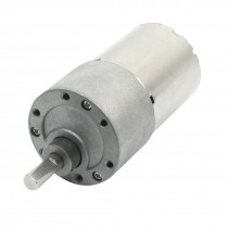 DC 24V 200RPM Output Speed Reducer Cylinder Shape Gearbox Motor