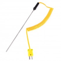 200mm Length K Type 3mm Dia Probe Temprature Measure Sensor Thermocouple
