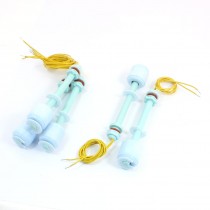 12" Vertical Mounting Liquid Water Level Sensor Plastic Float Switch 5 Pcs