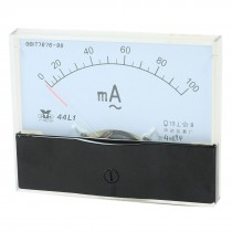 44L1 AC 0 -100mA Class 1.5 Accuracy Vertical Mounted Analog Ammeter Ampere Meter