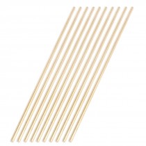 10 Pcs Car Model Toy DIY Brass Rod Axles Drill Rod Bar 3mm x 150mm