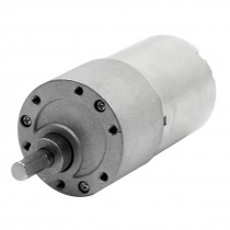 6mm x 15mm Shaft 46rpm Rotary Speed Reducing Geared Box Motor DC 24V