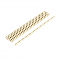 5 Pcs Car Model Toy DIY Brass Rod Axles Drill Rod Bar 3mm x 80mm