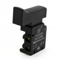 Electric Tool 4 Terminals DPST Momentary 2 NC Trigger Switch 4A 250VAC