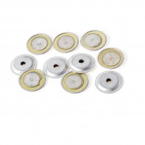 10 Pcs 12mm Aluminium Piezoelectric Electronic Components Buzzer Film Gasket