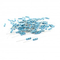 100Pcs 2W 1% Tolerance 39K Ohm Axial Lead Flameproof Metal Oxide Film Resistor