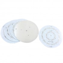 5Pcs 128mm Circle Aluminum PCB Circuit Board for 18 x 1W 3W 5W LED in Series