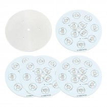 5Pcs 120mm Circle Aluminum PCB Circuit Board for 12 x 1W 3W 5W RGB LED