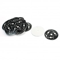 20 PCS 49mm Circle Aluminum PCB Circuit Board for 1W/3W 3LED Light in Series