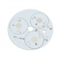 50mm 3x 1W/3W/5W LED Aluminum PCB Circuit Board Lamp Bases Light Beads