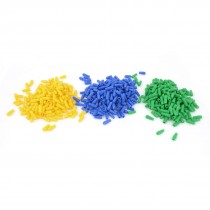 1500pcs Yellow Green Blue Wire Terminal Sleeve Insulated Covers Replacement