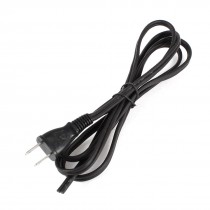 US Plug AC 125V 15A Adapter Power Cable Cord Black 1.8 Meter