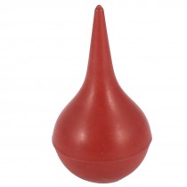 3 oz Mini Lab Laboratory Tool Red Rubber Suction Ear Syringe Bulb