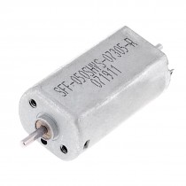 DC 6V 0.046A 1600RPM 1.5mm Dia Shaft 2 Pin Terminals Magnetic Motor