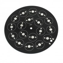 138mm Dia DIY Aluminum PCB Circuit Board for 18 x 1W/3W/5W Power LED