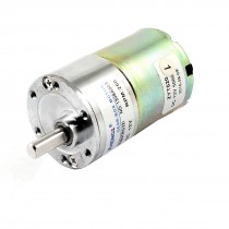 DC 12V 250RPM 2-Pin Terminals Electric Geared Box Reduction Motor