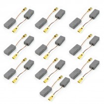 20 Pcs Copper Lead Wire 15mm x 8mm x 5mm Motor Carbon Brushes