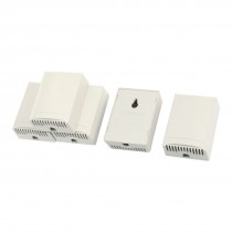 5pcs Gray Plastic Project Power Protector Case Junction Box 75x55x28mm