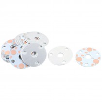 20Pcs Aluminum Base Plate DIY PCB 31mm Dia for 3 x 1W 3W 5W LEDs in Series