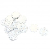 20 PCS 2cm Star Aluminum PCB Circuit Board for 1 x 1W/3W RGB LED in Series