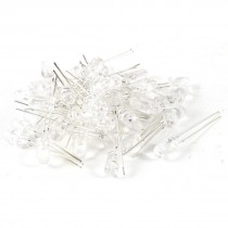 50 Pcs 35mm Dia Head Colorful Light LED Lamp Emitting Diodes 35mm x 5mm