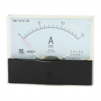Measurement Tool Analog Panel Ammeter Gauge DC 0 - 15A Measuring Range