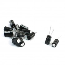 12 Pcs 330uF 50V Radial Lead Aluminum Electrolytic Capacitors 10mm x 16 mm