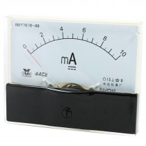 Measurement Tool Analog Panel Ammeter Gauge DC 0 - 10mA Measuring Range