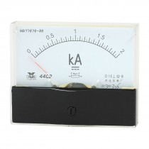 Measurement Tool Analog Panel Ammeter Gauge DC 0 - 2KA Measuring Range