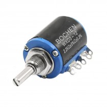 2.2K Ohm 2Watt  Multi Turn 3 Terminals Rotary Wire Wound Potentiometer
