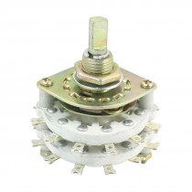 KCZ4*5 4P5T Dual Decks 24Pins Band Channel Rotary Switch Selector