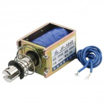 DC12V 400mA 25N/10mm Pull Type Plunger Return Solenoid Electromagnet