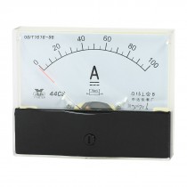 Measurement Tool Analog Panel Ammeter Gauge DC 0 - 100A Measuring Range