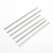 6Pcs Mini 4WD Racer Metal Round Straight Shaft Axle Rod w Spacer Sleeve