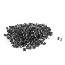 500Pcs Electrolytic Capacitors 35V 330uF Volume 13mm x 10mm