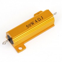 50W 4 Ohm Wirewound Aluminium Housed Power Resistor