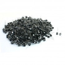 1000Pcs Electrolytic Capacitors 330uF 16V Volume 8mm x 7mm Black