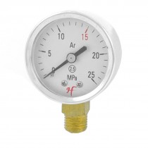 Replacement 13.6mm 1/4" NPT Male Thread Class 2.5 Pressure Gauge 0-25Mpa