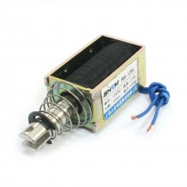 DC12V 800g/10mm Pull Type Open Frame Two Wires Solenoid Electromagnet