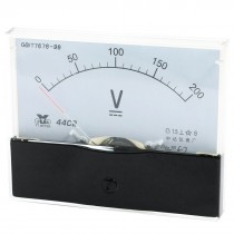 Measurement Tool Analog Panel Voltmeter DC 0 - 200V Measuring Range