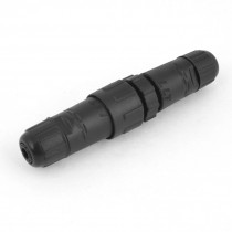 M14-3 IP67 IP68 3 Pin Waterproof Connector Cable Plug Socket Connect Butt Type