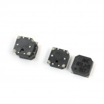 KLJ-8530A Black SMD SMT Type Buzzer 8.5mm x 8.5mm x 3mm 4 Pcs