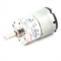 100RPM DC 12V Geared Box Electric Speed Reduce Motor