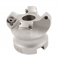 KM12-50-22-4T 50mm Cutting Dia 4 Flute Round Dowel Face Mill Milling Cutter Tool