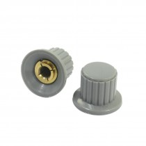 2pcs 6mm Split Shaft Dia Rotary Pot Potentiometer Control Knob KYP25-18-6