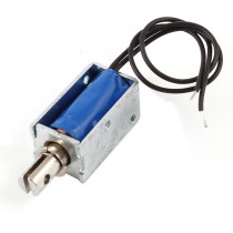 6mm/58g Wired Open Frame Pull Type Electric Solenoid Electromagnet DC 12V