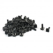 55Pcs Momentary Tact Tactile Push Button Switch 6x6x12mm 4-pin SMD