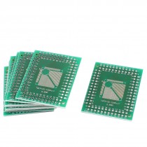 10 Pcs Double Side 0.5mm to 0.8mm Pitch PCB Universal Adapter Board 38mmx46mm