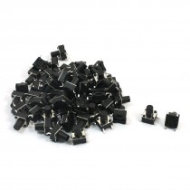 55Pcs Momentary Tact Tactile Push Button Switch 6x6x8mm 4-pin SMD