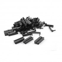 25 Pcs IDC Cable Connector FC-20P 20Pin Female Header 2.54mm Pitch